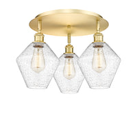Ballston Semi-Flush Mount Satin Nickel Finish