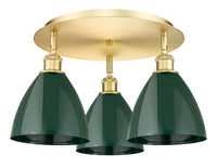 Ballston Semi-Flush Mount Satin Nickel