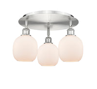 Ballston Semi-Flush Mount Satin Nickel