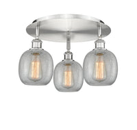 Ballston Semi-Flush Mount Satin Nickel