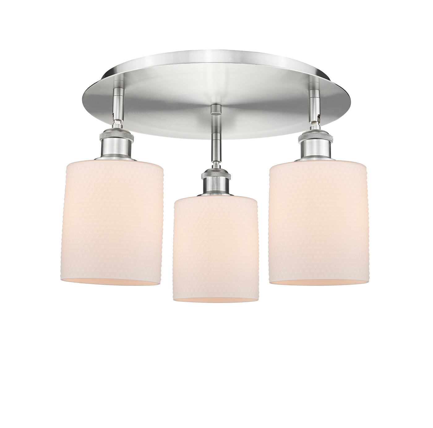 Ballston Semi-Flush Mount Satin Nickel