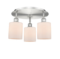 Ballston Semi-Flush Mount Satin Nickel