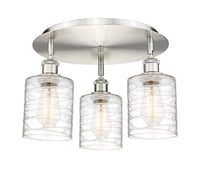 Ballston Semi-Flush Mount Satin Nickel