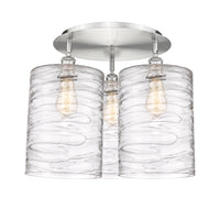 Ballston Semi-Flush Mount Satin Nickel