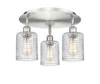 Ballston Semi-Flush Mount Satin Nickel