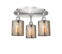 Ballston Semi-Flush Mount Satin Nickel