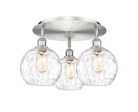 Ballston Semi-Flush Mount Satin Nickel