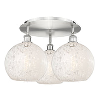 Ballston Semi-Flush Mount Satin Nickel