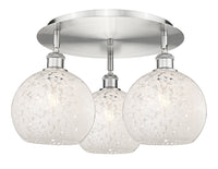 Ballston Semi-Flush Mount Satin Nickel