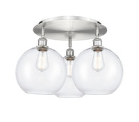 Ballston Semi-Flush Mount Satin Nickel