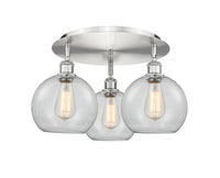 Ballston Semi-Flush Mount Satin Nickel