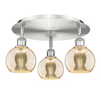 Ballston Semi-Flush Mount Satin Nickel