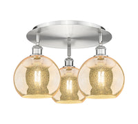 Ballston Semi-Flush Mount Satin Nickel