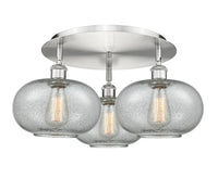 Ballston Semi-Flush Mount Satin Nickel