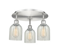 Ballston Semi-Flush Mount Satin Nickel