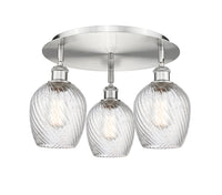 Ballston Semi-Flush Mount Satin Nickel