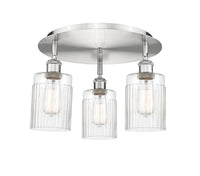 Ballston Semi-Flush Mount Satin Nickel