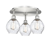 Ballston Semi-Flush Mount Satin Nickel