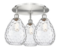 Ballston Semi-Flush Mount Satin Nickel
