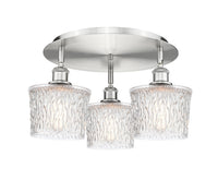 Ballston Semi-Flush Mount Satin Nickel