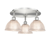 Ballston Semi-Flush Mount Satin Nickel