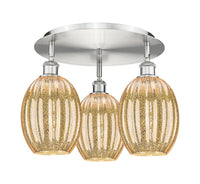 Ballston Semi-Flush Mount Satin Nickel