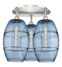 Ballston Semi-Flush Mount Satin Nickel