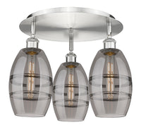 Ballston Semi-Flush Mount Satin Nickel