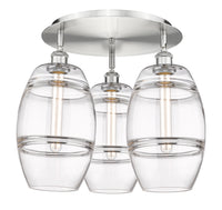 Ballston Semi-Flush Mount Satin Nickel