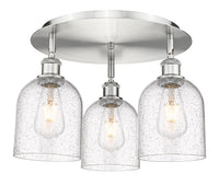 Ballston Semi-Flush Mount Satin Nickel