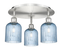 Ballston Semi-Flush Mount Satin Nickel