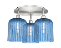 Ballston Semi-Flush Mount Satin Nickel