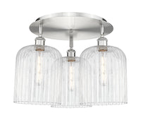 Ballston Semi-Flush Mount Satin Nickel