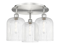 Ballston Semi-Flush Mount Satin Nickel