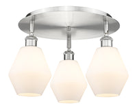 Ballston Semi-Flush Mount Satin Nickel