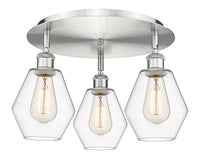 Ballston Semi-Flush Mount Satin Nickel