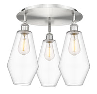 Ballston Semi-Flush Mount Satin Nickel