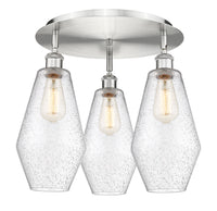 Ballston Semi-Flush Mount Satin Nickel