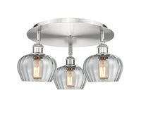 Ballston Semi-Flush Mount Satin Nickel