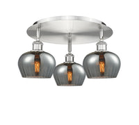 Ballston Semi-Flush Mount Satin Nickel