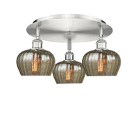 Ballston Semi-Flush Mount Satin Nickel