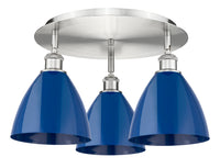 Ballston Semi-Flush Mount Satin Nickel