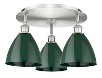 Ballston Semi-Flush Mount Satin Nickel