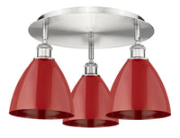 Ballston Semi-Flush Mount Satin Nickel