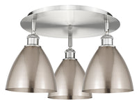 Ballston Semi-Flush Mount Satin Nickel