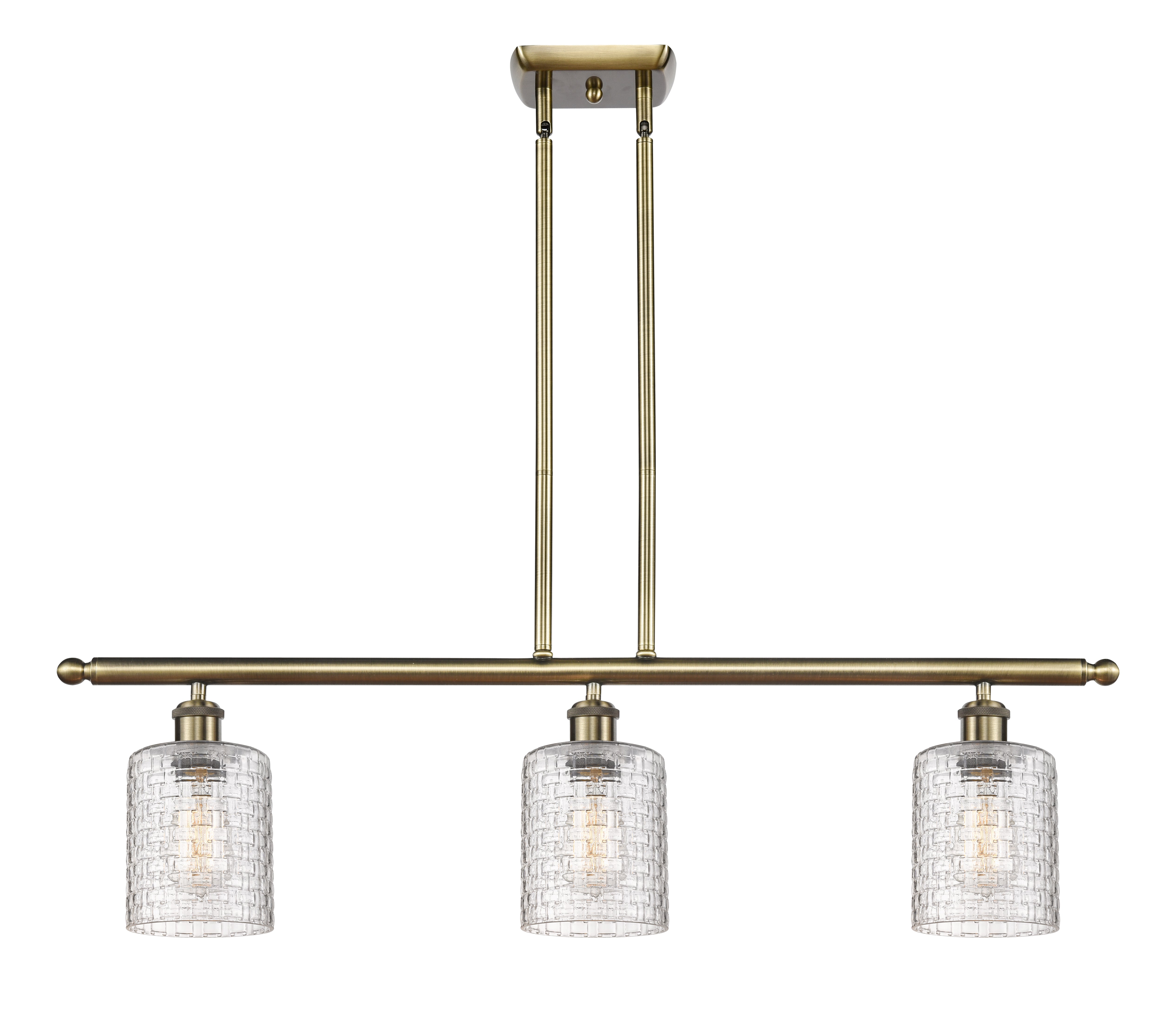 Ballston Island Light Cast Brass Finish