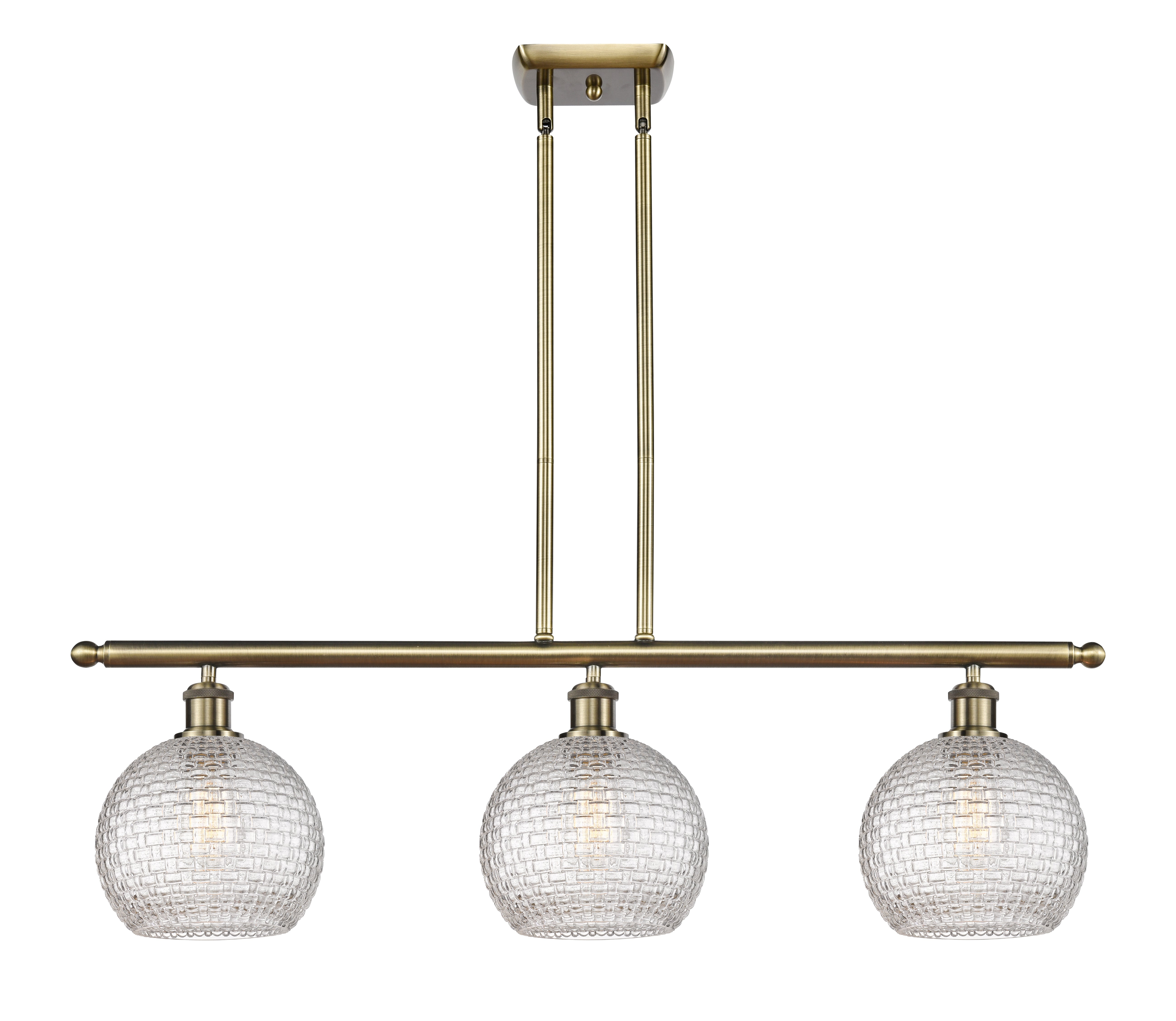 Ballston Island Light Steel Cast Brass