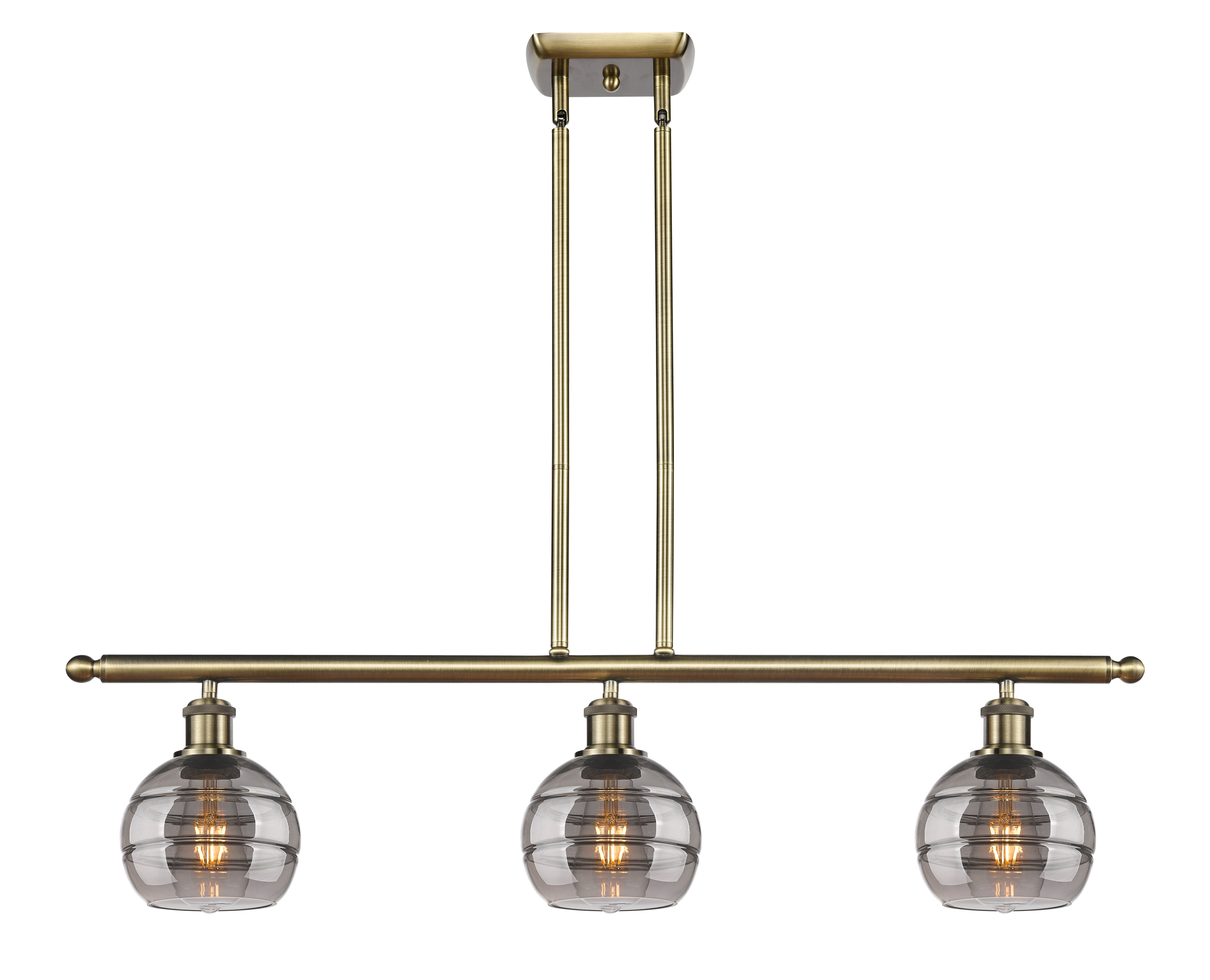 Ballston Island Light 36 Inch Cast Brass