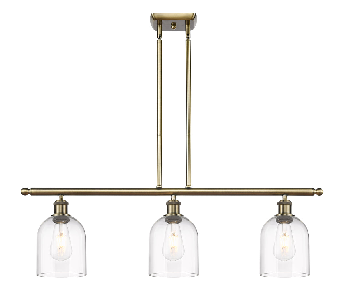 Bella 36-Inch 3-Light Stem-Hung Island Light