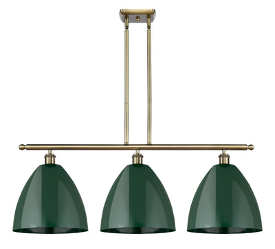 Ballston Island Light Cast Brass Finish